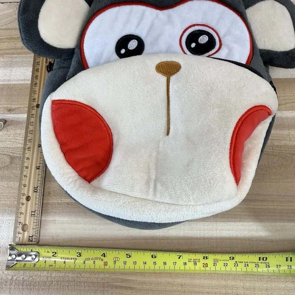 Kakoo Kids Toddler Backpack Monkey Face School Travel